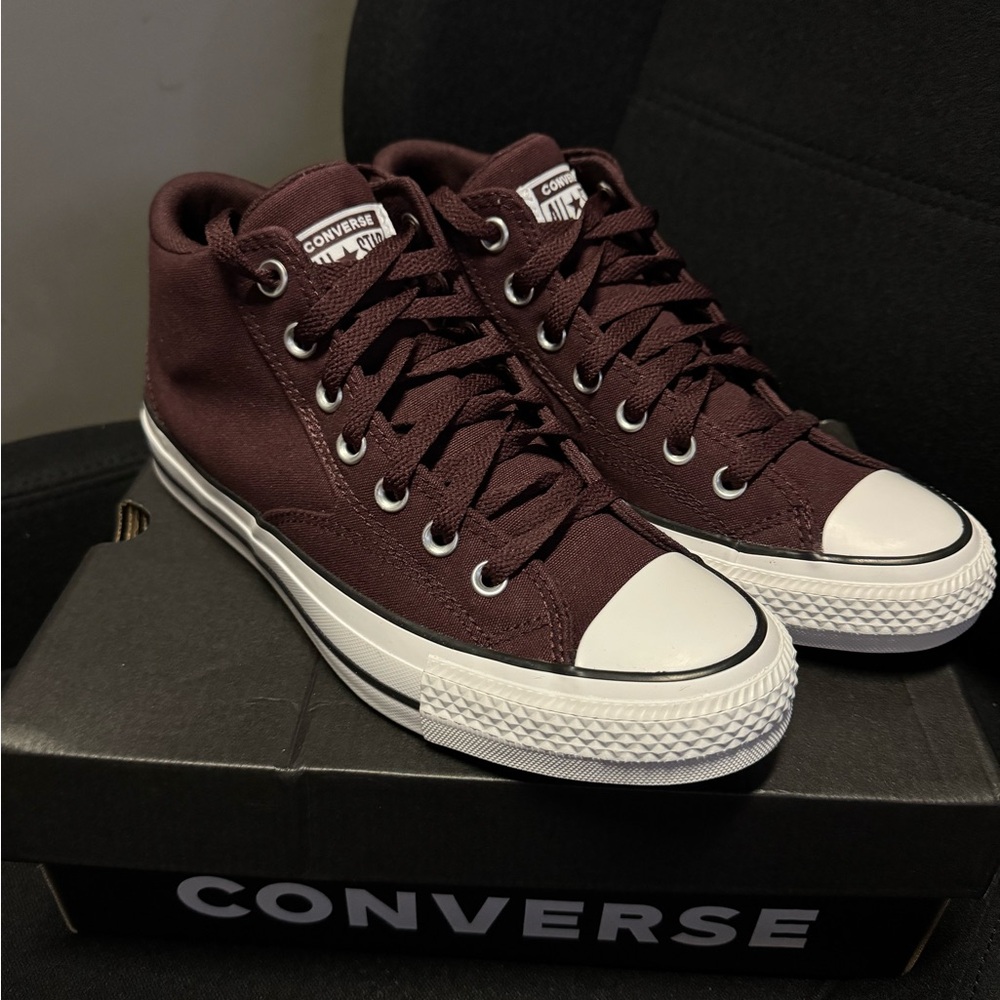 Converse Men's High-Top Sneakers - Maroon